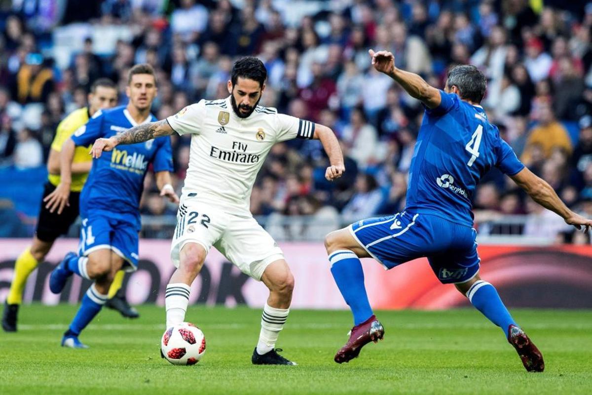 Las mejores imágenes del Real Madrid - Melilla.