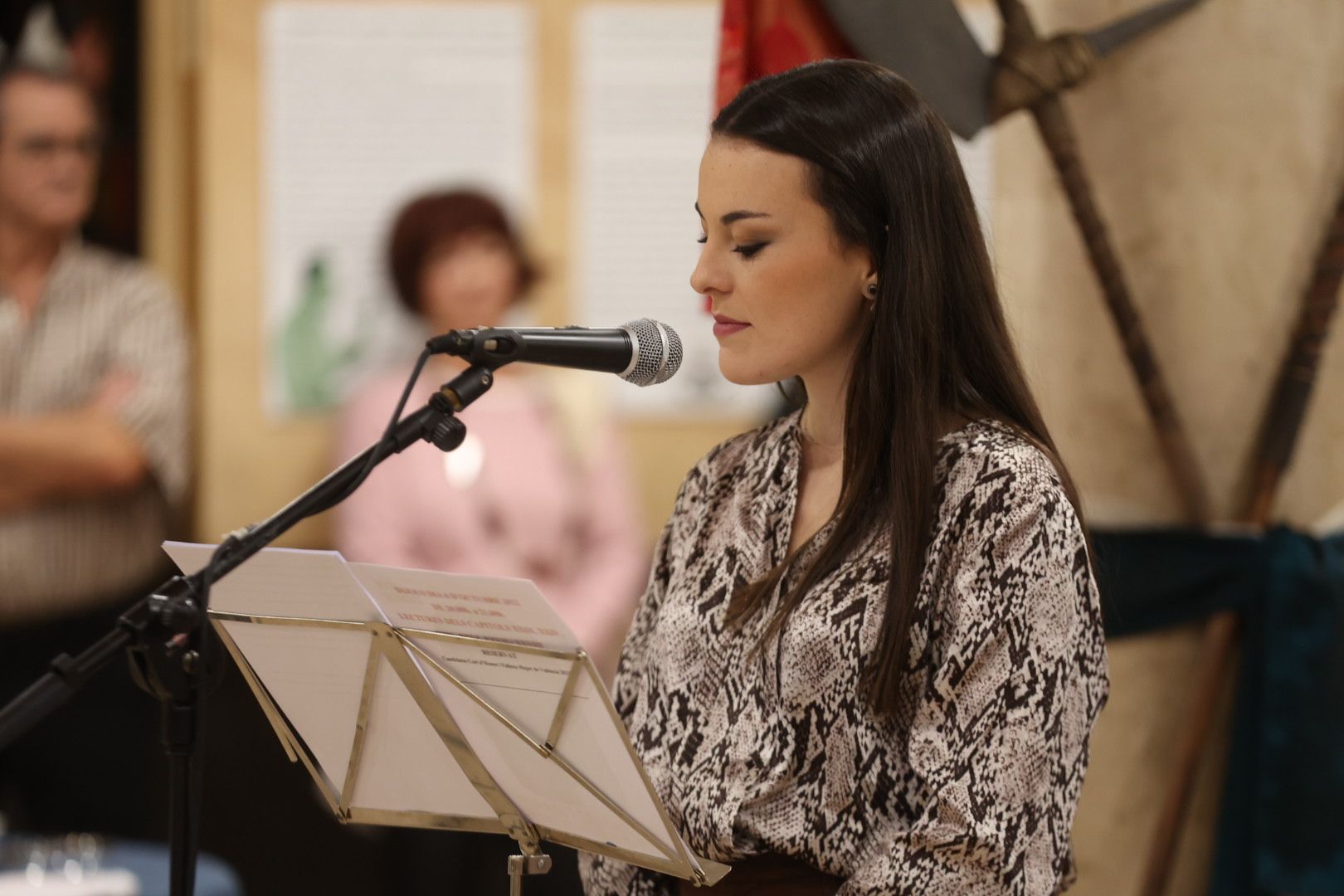 Las candidatas a fallera mayor afrontan la prueba del "Tirant"