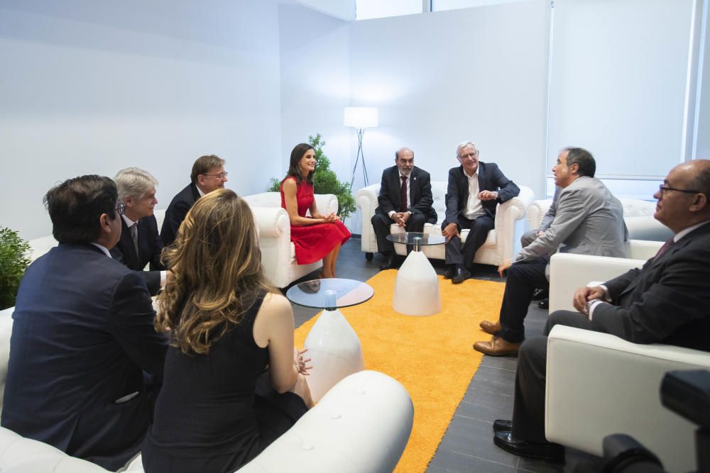 La reina Letizia inaugura el Centro Mundial para la Alimentación Sostenible en València