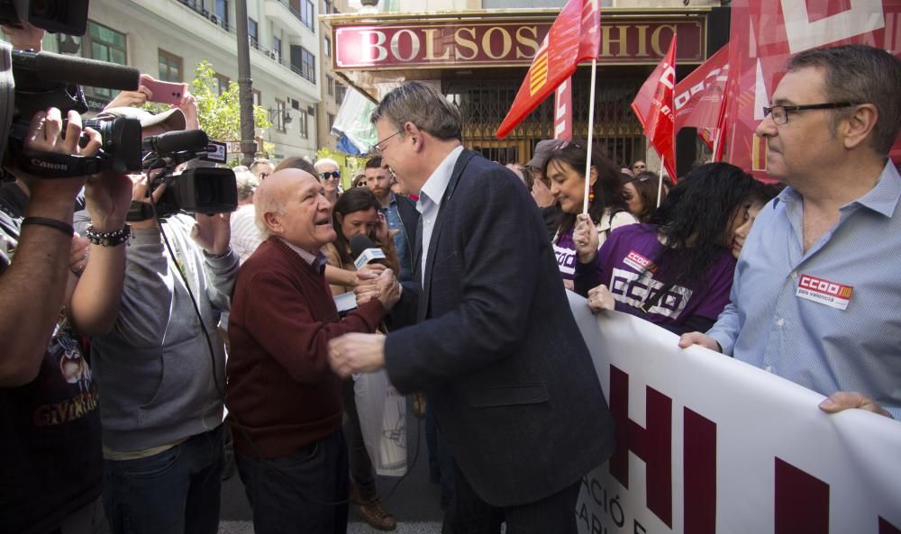 Manifestación del Día del Trabajo en València