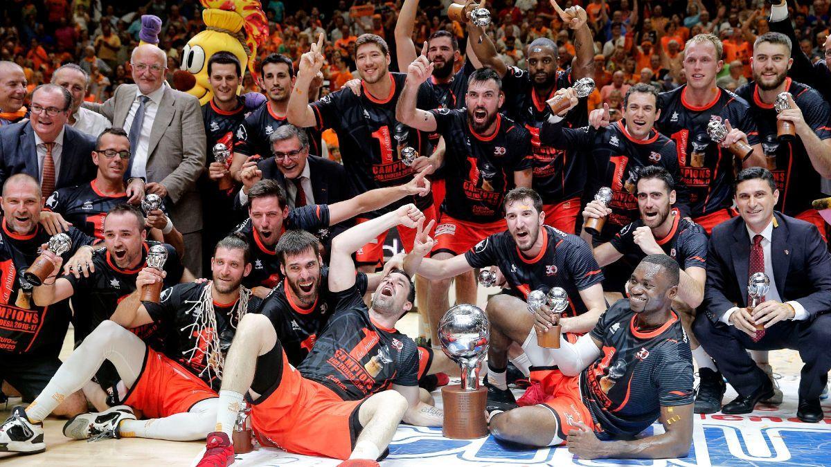 Valencia Basket lifted the ACB in 2017