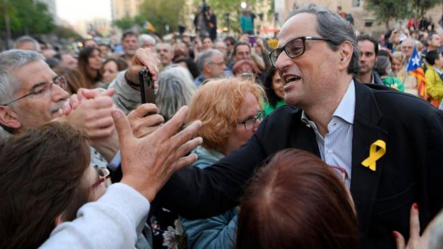 Quim Torra toma posesión hoy de la presidencia de la Generalitat de Cataluña