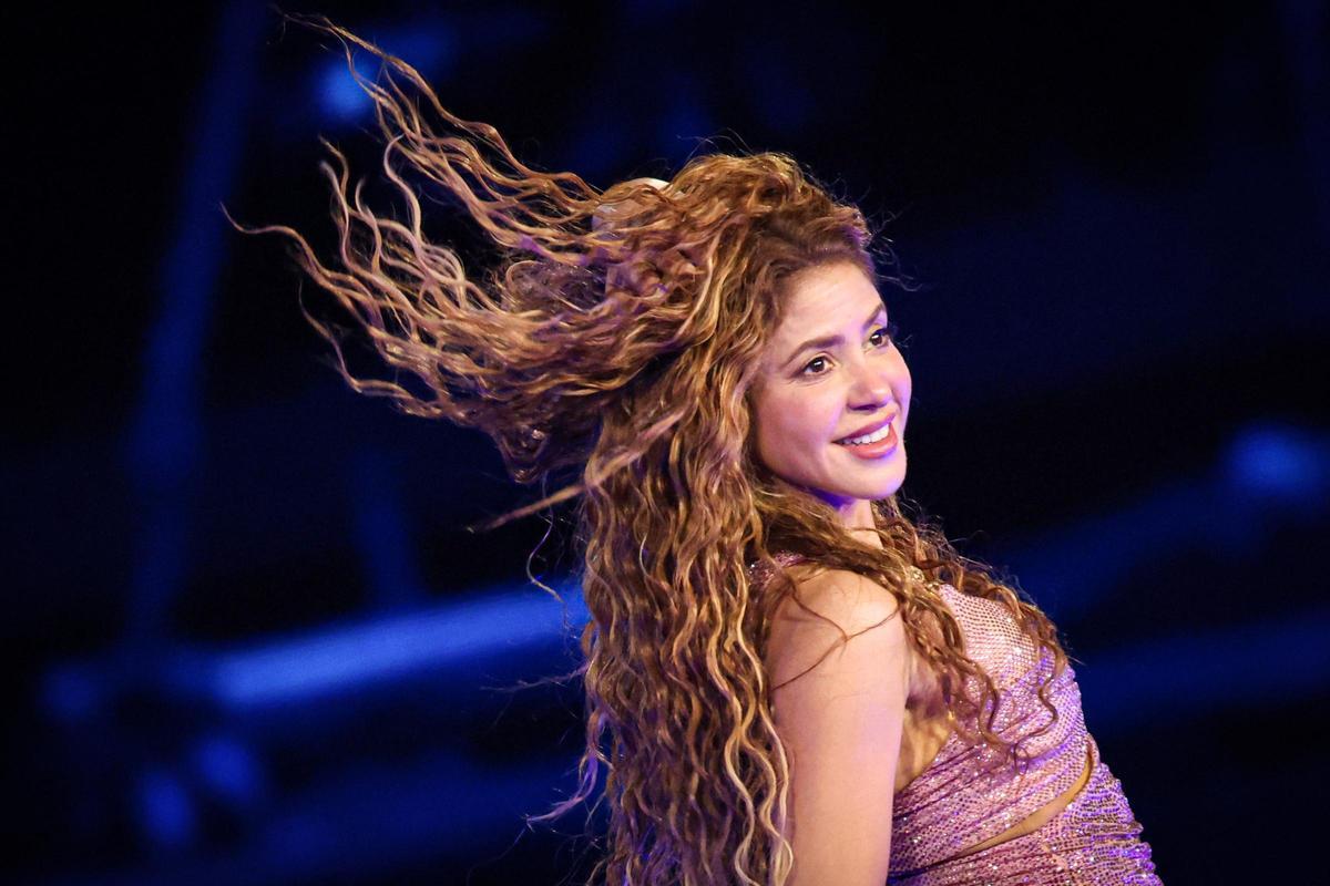 Shakira, en el concierto que ofreció en Uruguay el pasado diciembre.