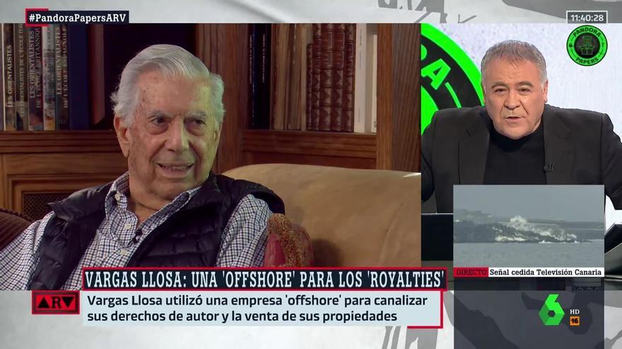 Ferreras lanza un nuevo mensaje a Vargas Llosa: &quot;Además de votar libremente, hay que pagar bien los impuestos&quot;