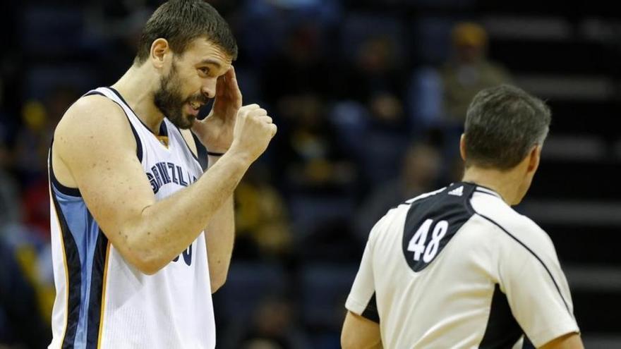 Marc Gasol da un golpe de autoridad, remonta y gana