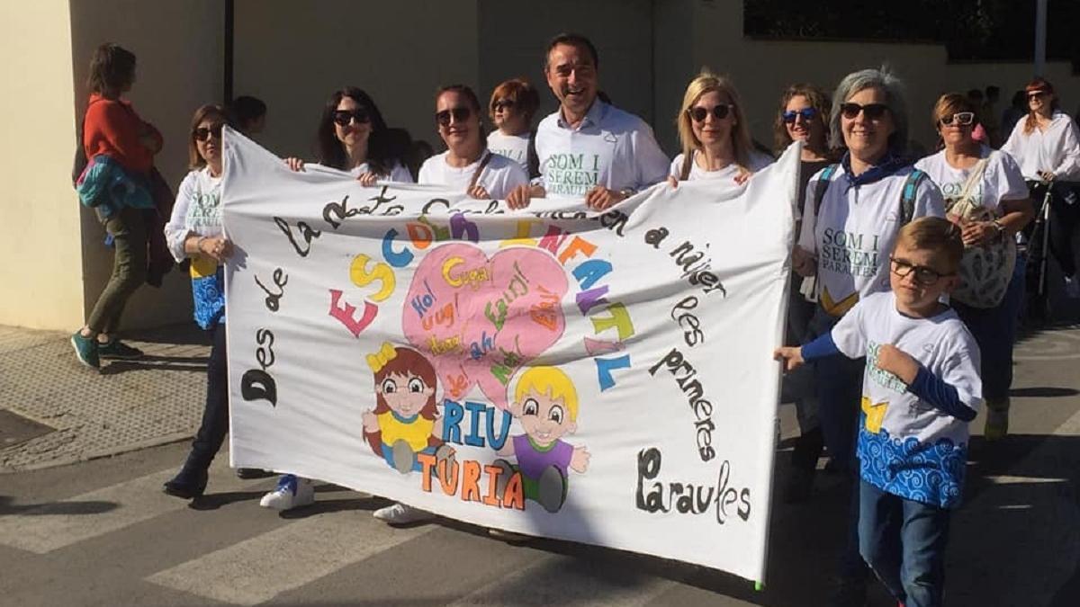 Edició 2019 de les Trobades celebrades en Riba-roja de Túria, amb l’alcalde Robert Raga.