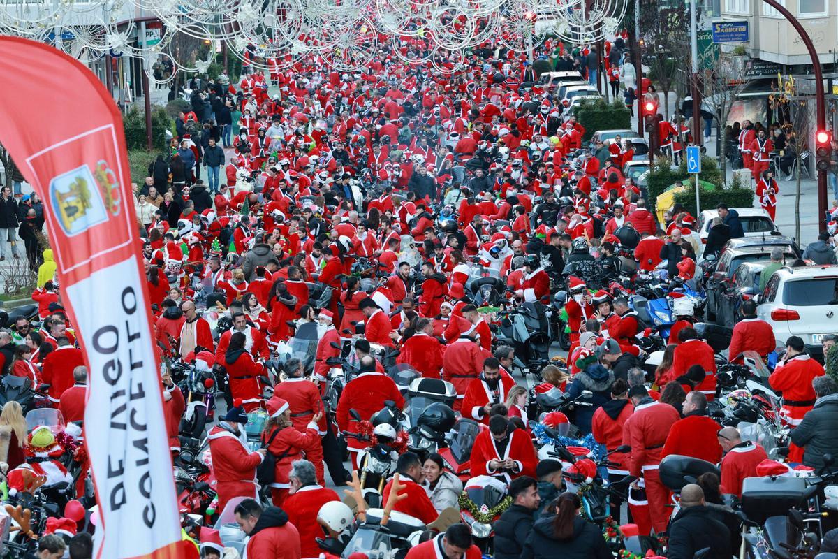 Miles de papanoeles invaden Vigo