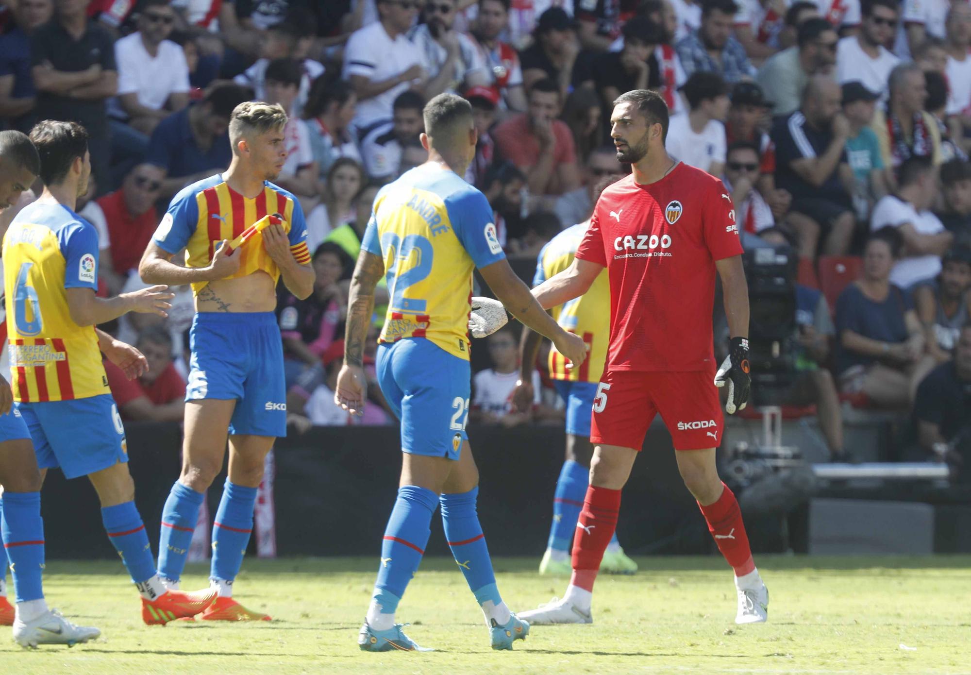 El Rayo - Valencia, en imágenes