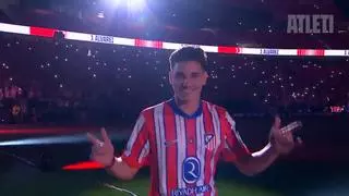 Julián Álvarez: "Poco a poco, estoy entendiendo lo que quiere Simeone y lo que el equipo necesita"