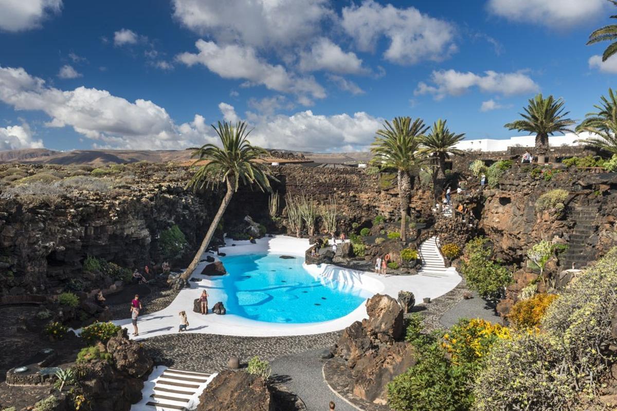 Jameos piscina del agua lanzarote