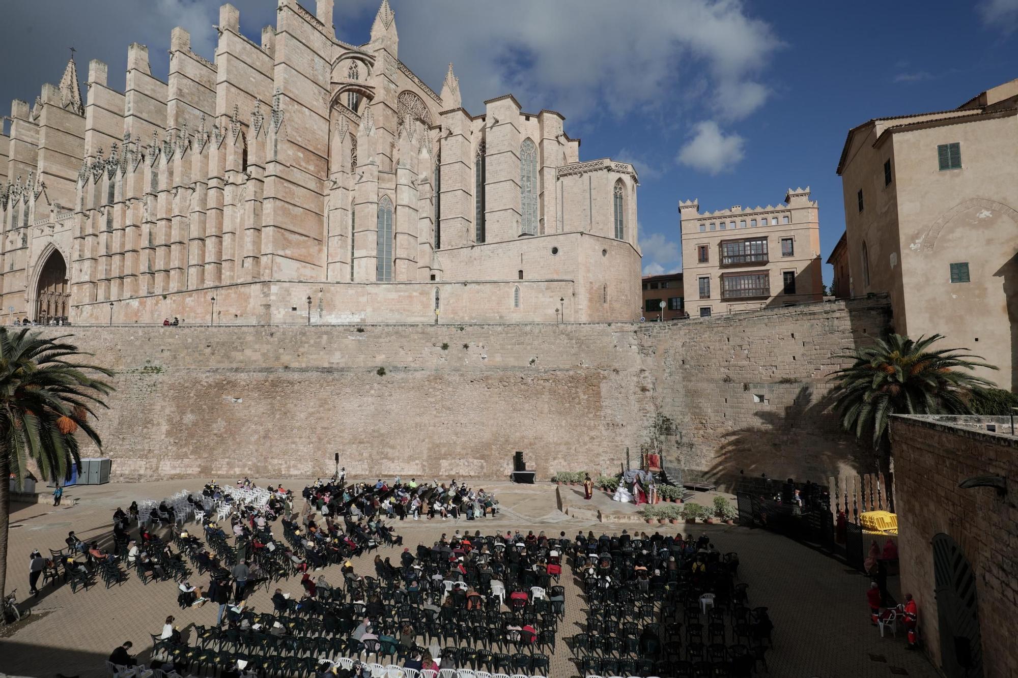 Representación de la 'Adoració dels Reis' en Palma