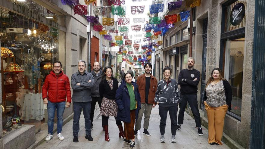 El comercio más colorido está en la calle San Román