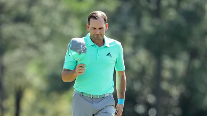 Sergio García, tras su primera jornada negra en el Masters de Augusta