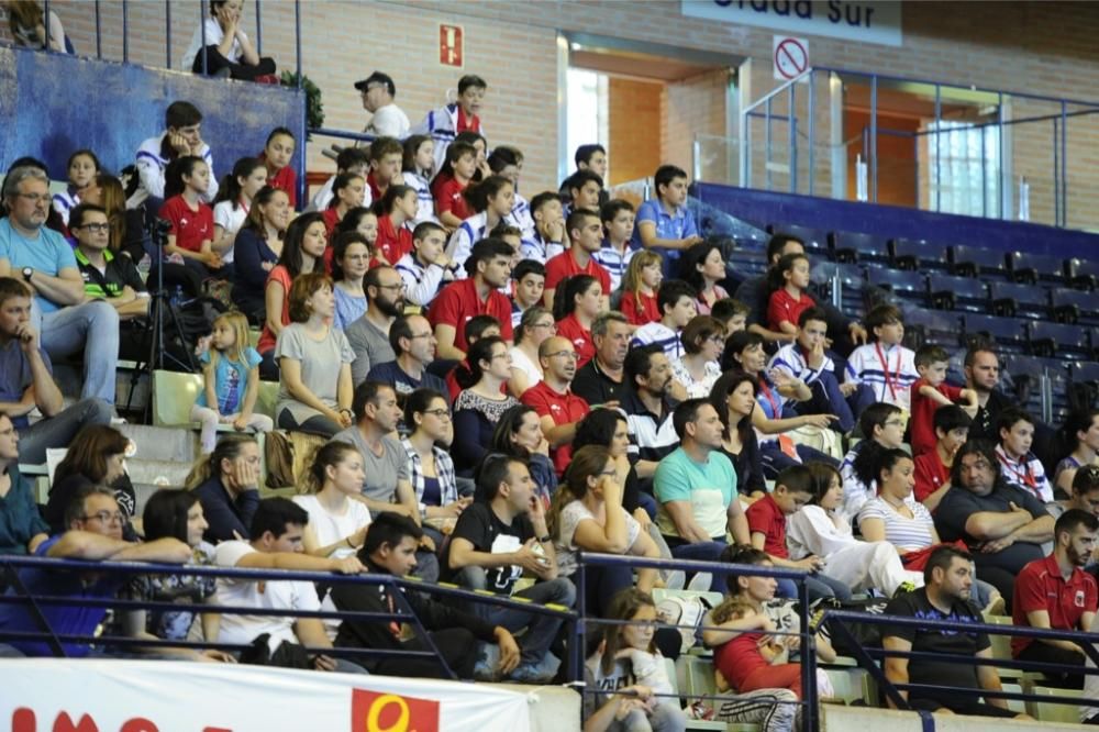 Podium del Campeonato de Kárate