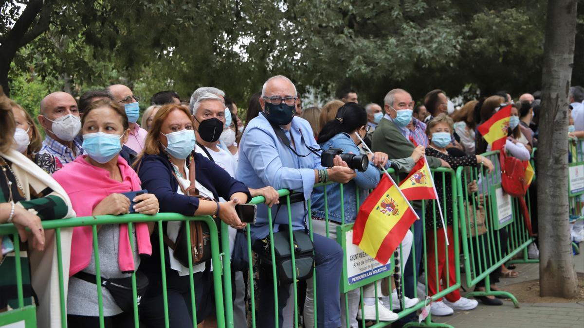 Parada militar y desfile de la Guardia Civil en Córdoba