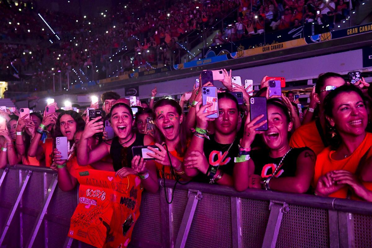 Concierto de Aitana en el Gran Canaria Arena
