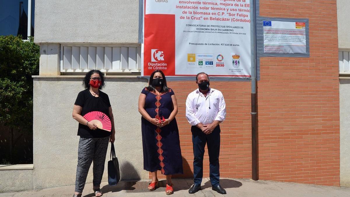 Belalcázar renueva las instalaciones para uso térmico de biomasa en el CEIP &#039;Sor Felipa de la Cruz&#039;