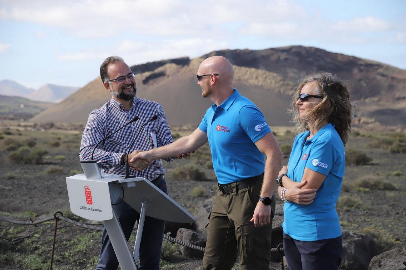 La ESA entrena astronautas en Lanzarote