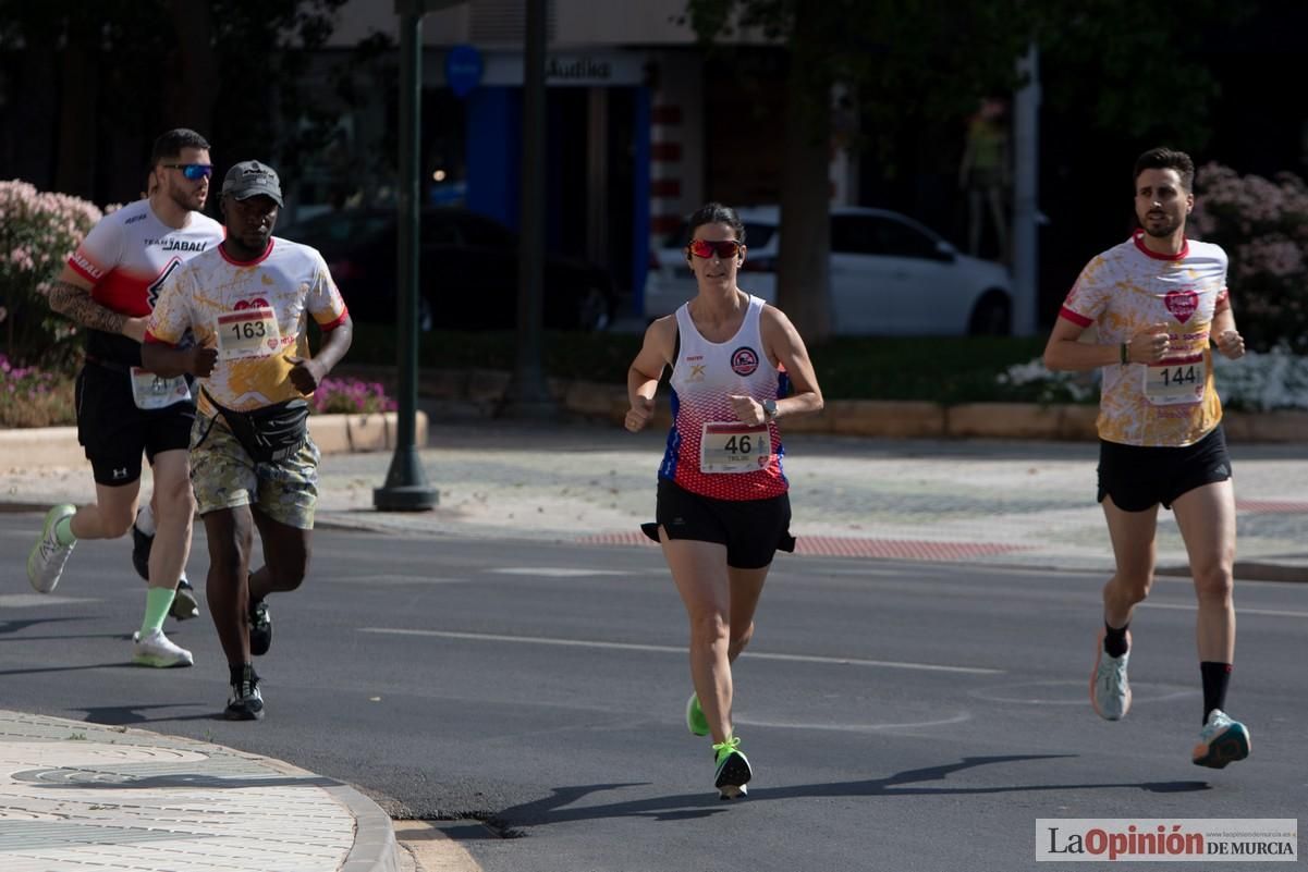 I Carrera y XI Marcha Solidaria Hospitalidad Santa Teresa de Cartagena, en imágenes