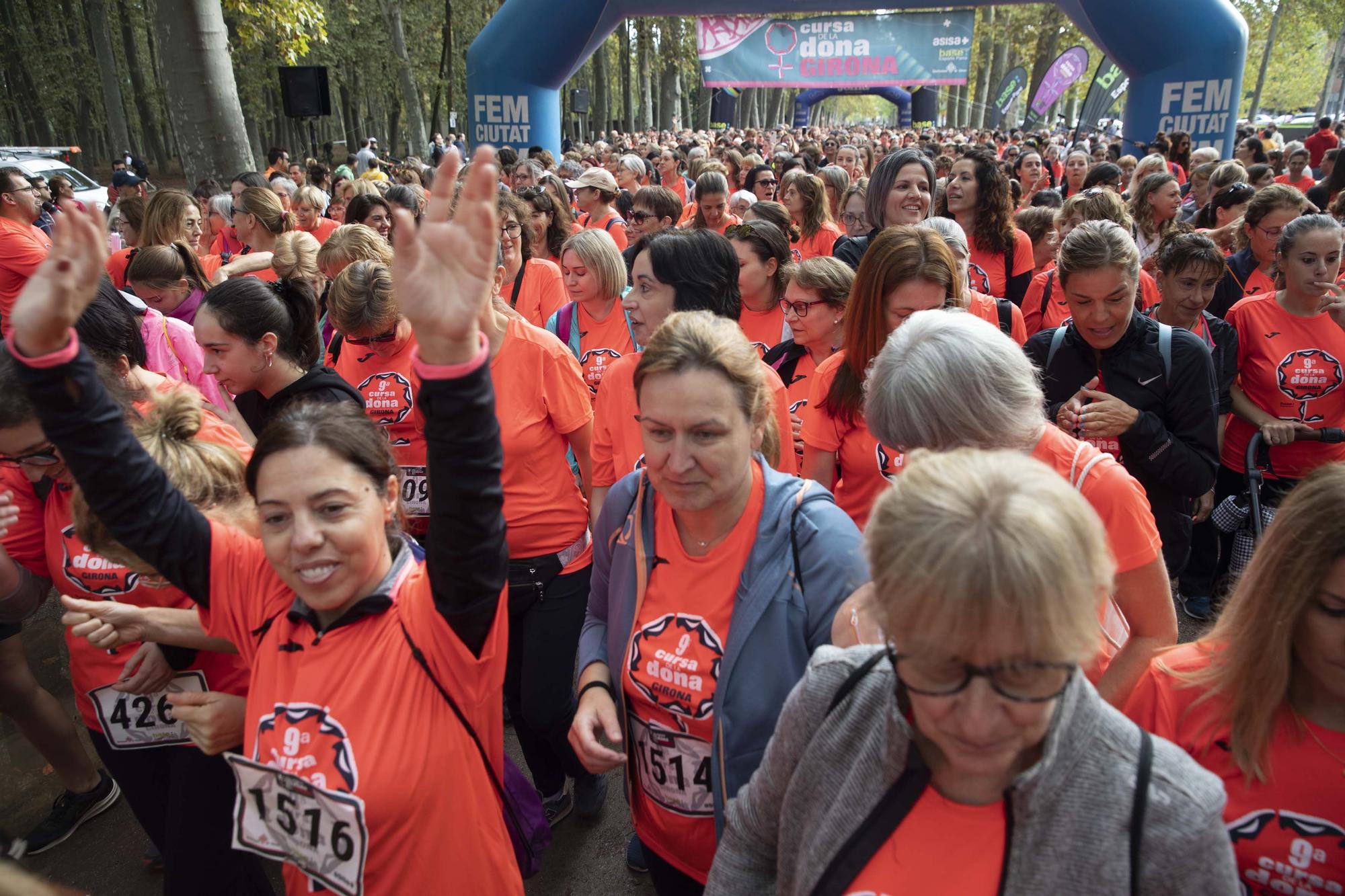 Les millors imatges de la Cursa de la Dona de Girona