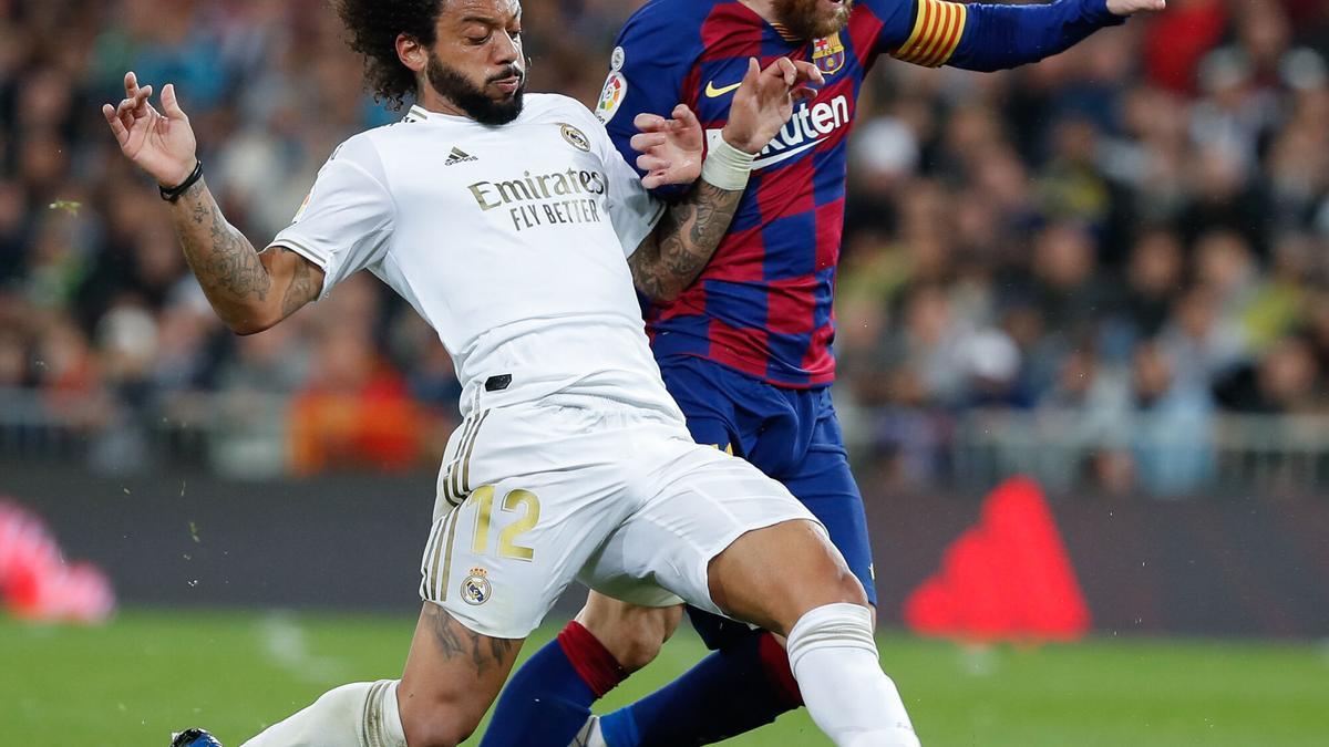 Marcelo: "Mi hijo me pregunta si era difícil defender a Messi"