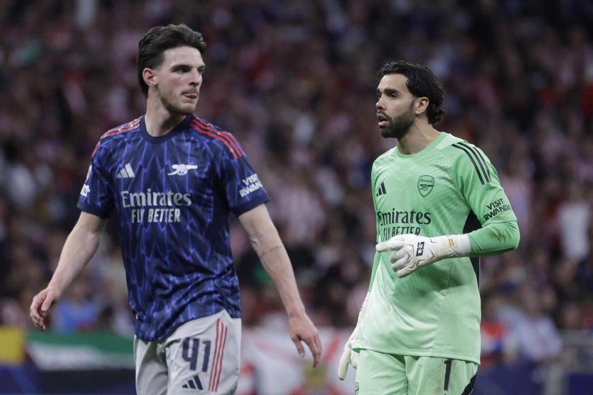 Champions League: Atlético de Madrid - Arsenal, en imágenes.