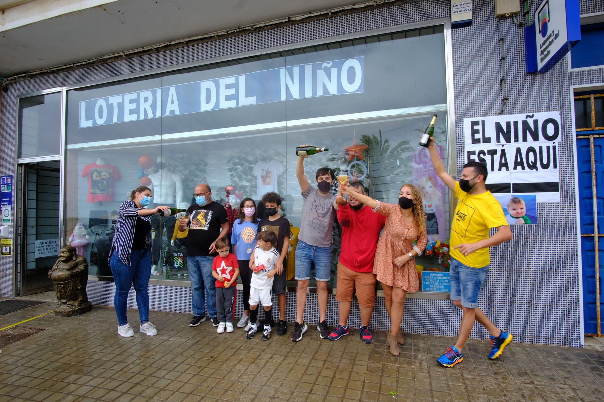 Celebración de la Lotería del Niño en Gran Canaria