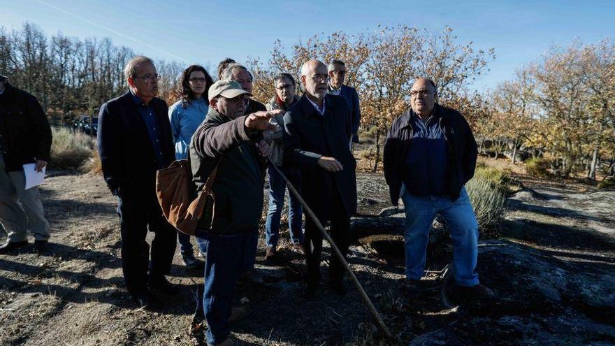 Visita de técnicos de la Unión Europea a una explotación ganadera de Zamora