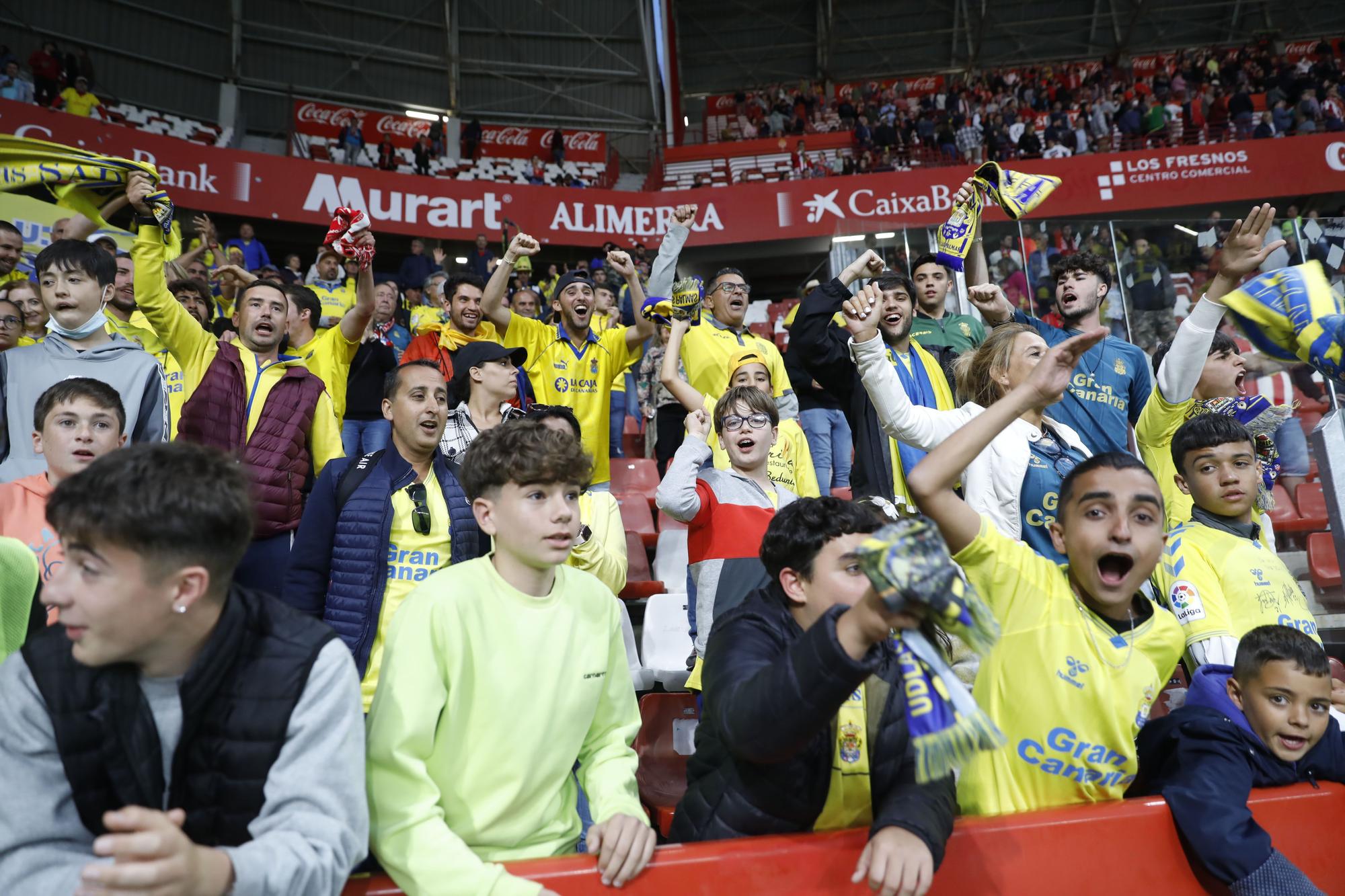 El partido del Sporting ante Las Palmas, en imágenes