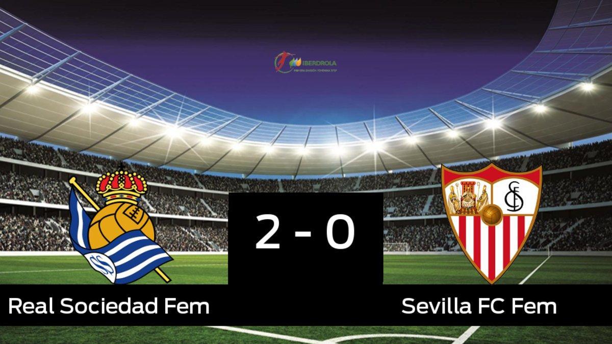 Victoria 2-0 de la Real Sociedad ante el Sevilla