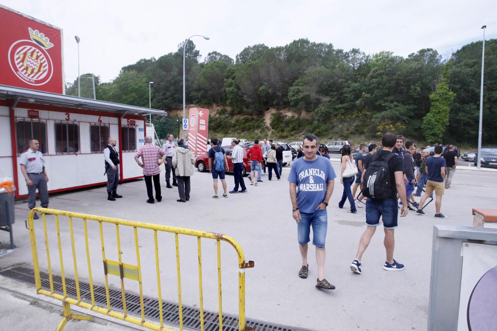 Cues a Montilivi per aconseguir les últimes entrades del Girona-Osasuna