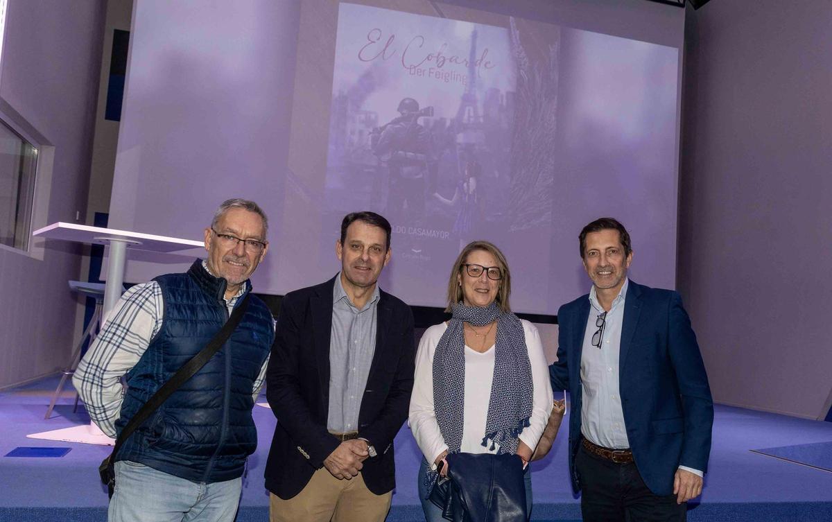 Gildo Casamayor presenta su nueva novela, «El Cobarde», en el Club INFORMACIÓN