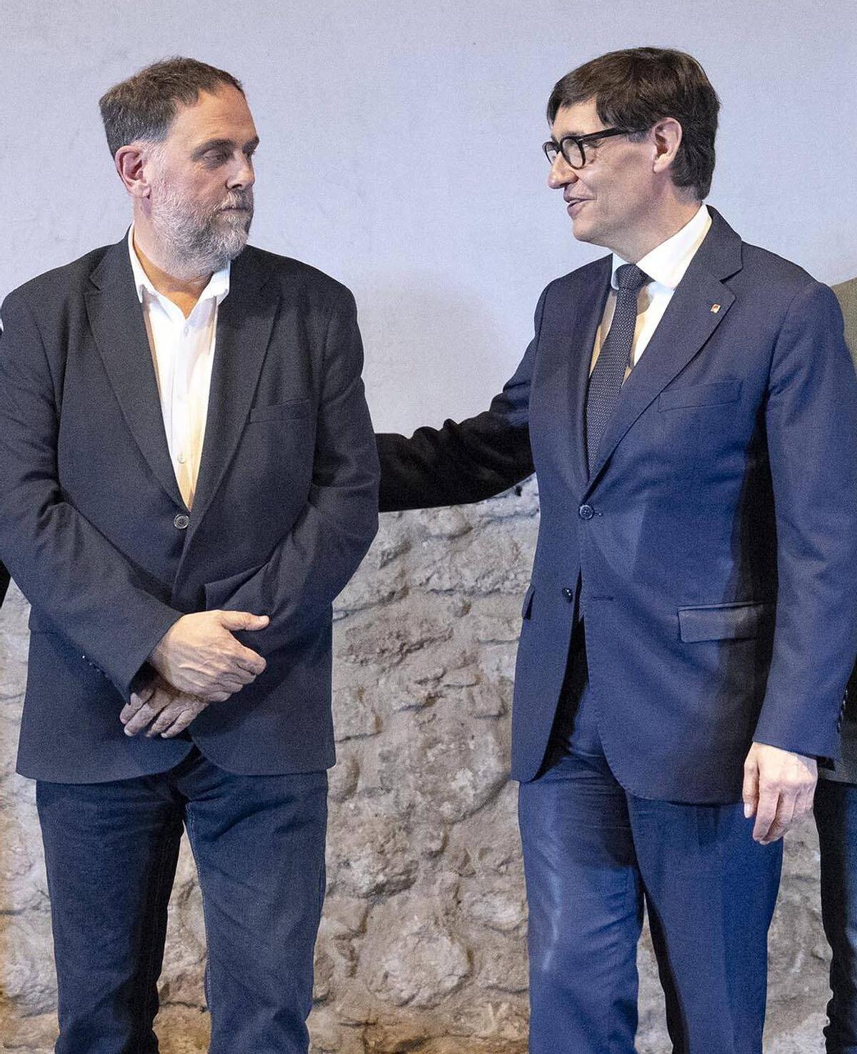 Govern i ERC segellen avui el pacte de pressupostos que consolida la legislatura