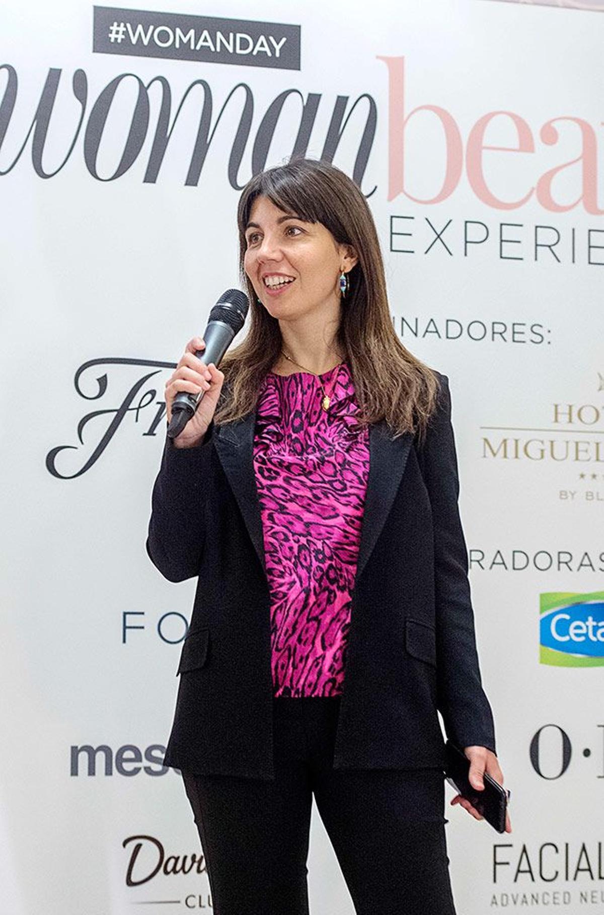 Mayka Sánchez, directora de la revista Woman