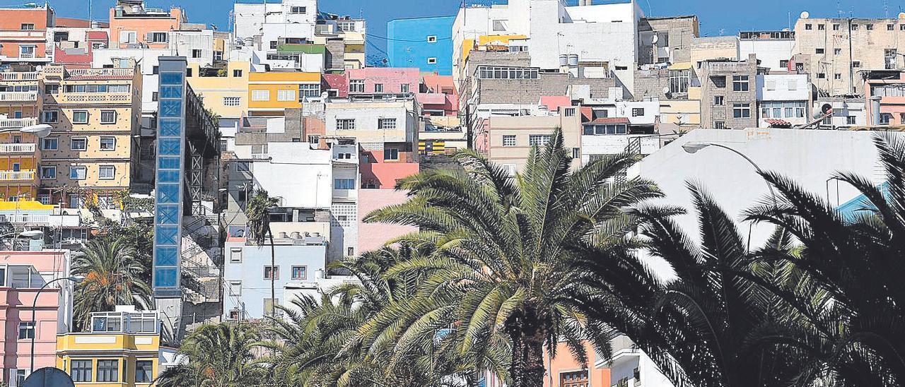 Vista del barrio de San José  desde la calle Eufemiano Jurado.
