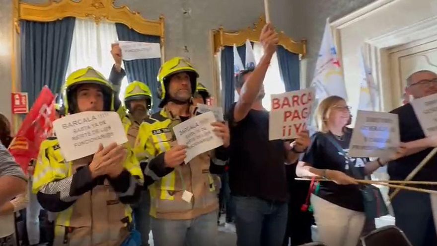 Fuerte bronca sindical en el Ayuntamiento de Alicante