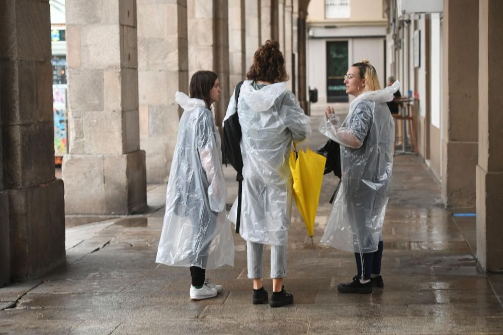 Lluvia de verano en A Coruña