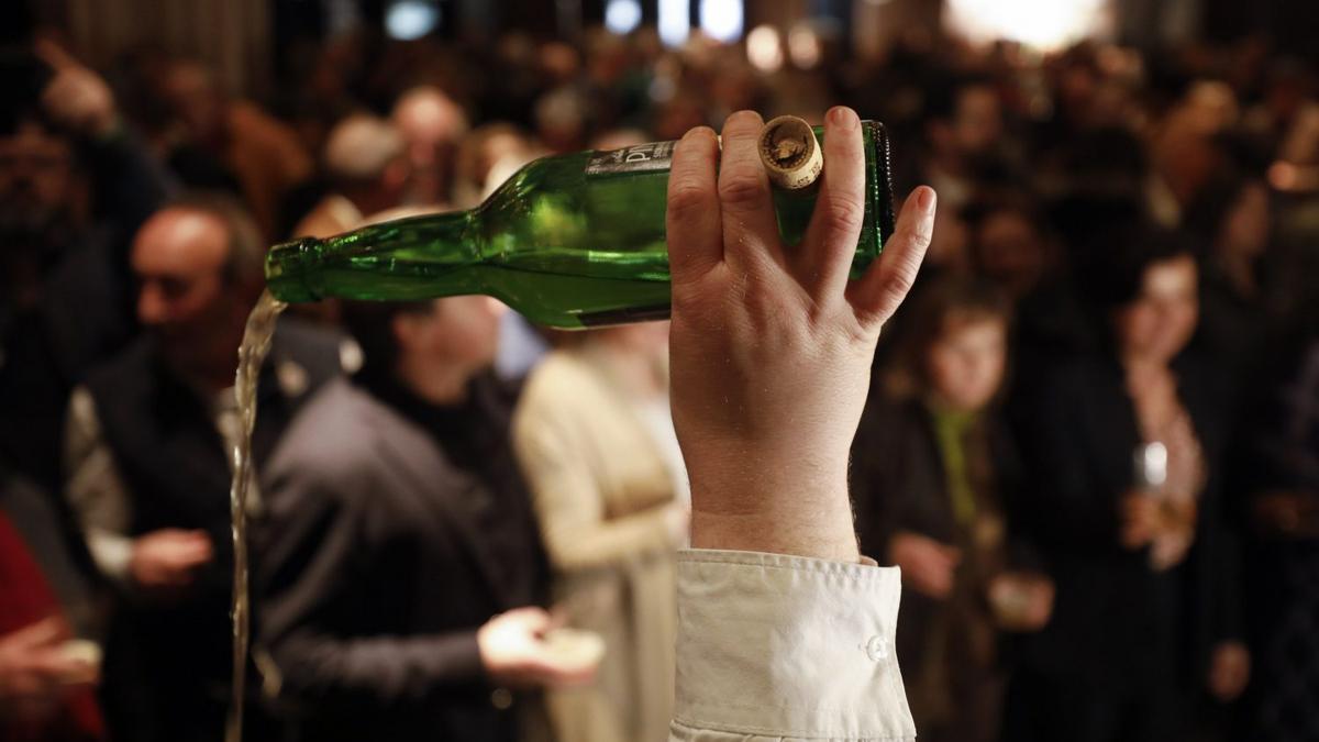 Los embajadores de la sidra se abren camino