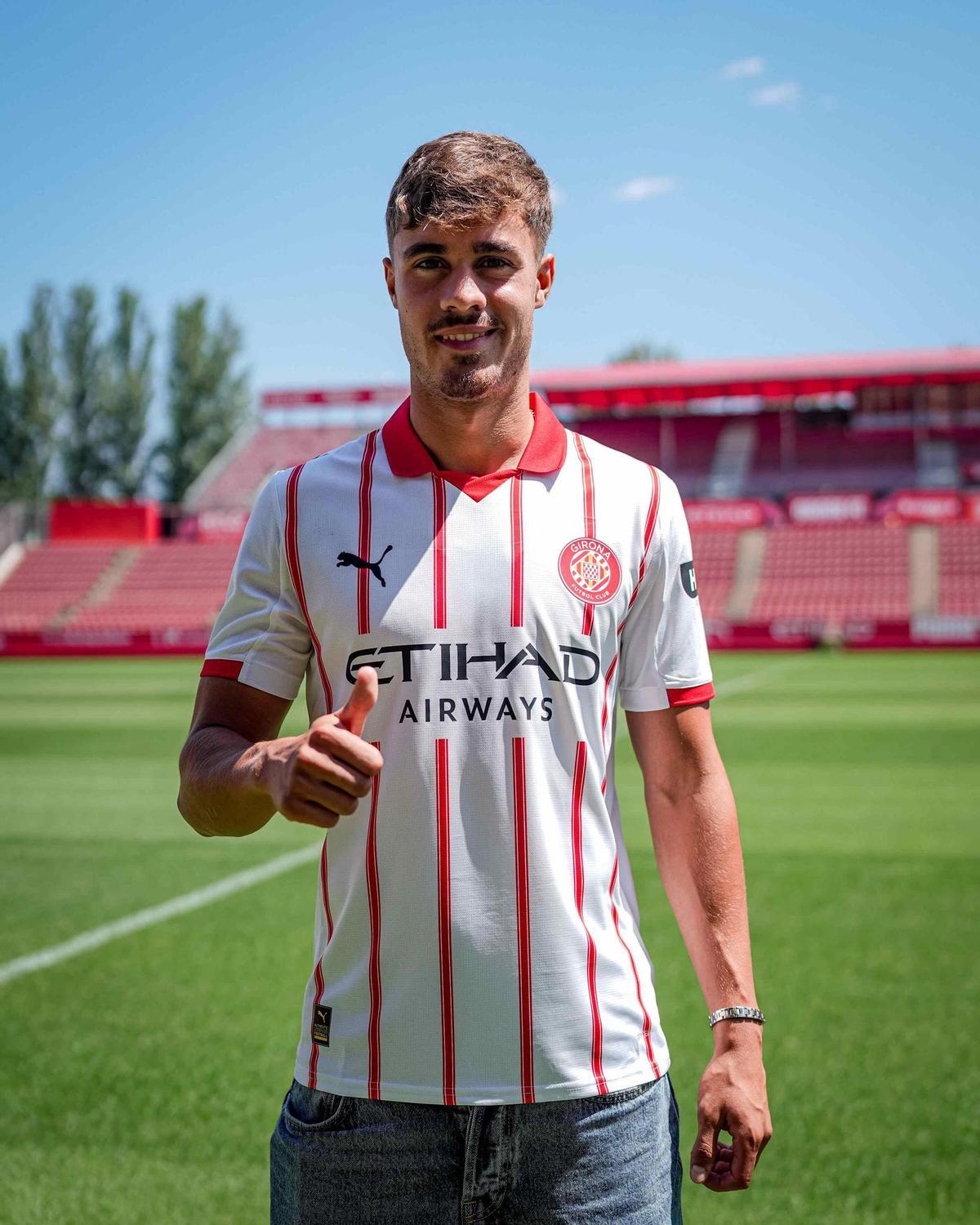 Les fotos d'Hugo Rincón, nou jugador del Girona FC