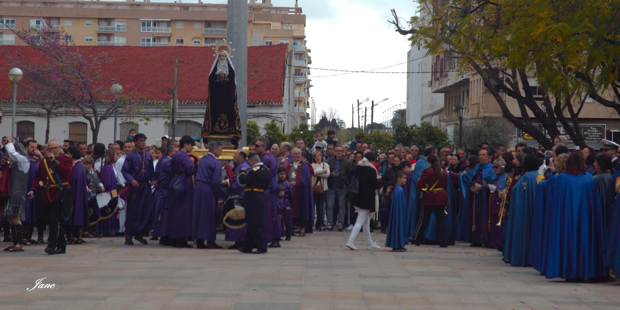 Las imágenes del Domingo de Resurrección en Oliva