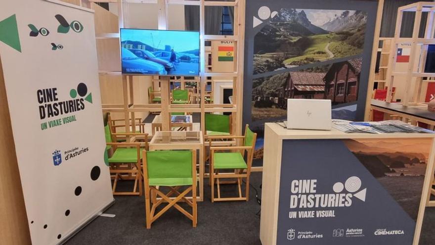 El stand del Principáu.