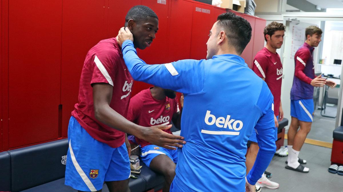 El Barça se ejercita con la mirada puesta en el Betis