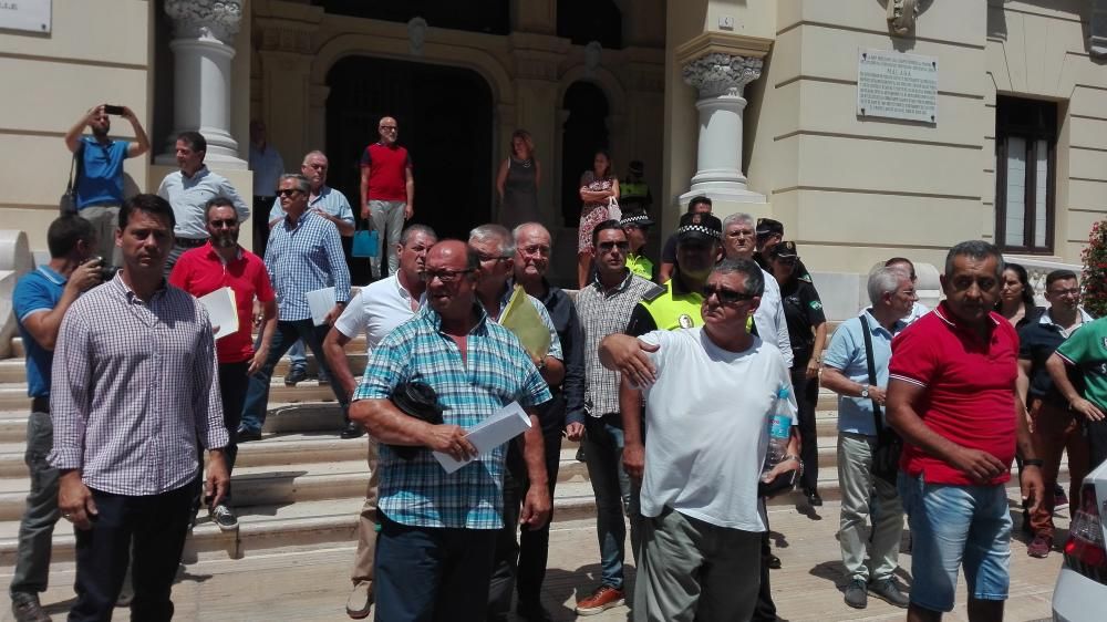 Los taxistas se reúnen con el alcalde