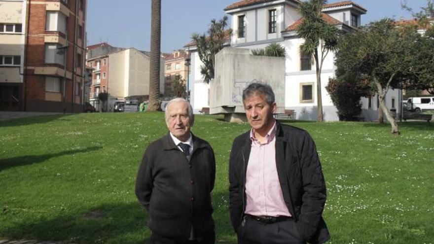 Cipriano y Tito Aramendi, las más recientes generaciones de una saga vasca que fue de las primeras en llegar a Candás, en 1882.