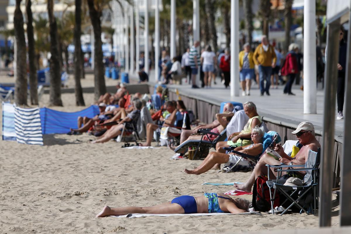 Buen tiempo en Benidorm