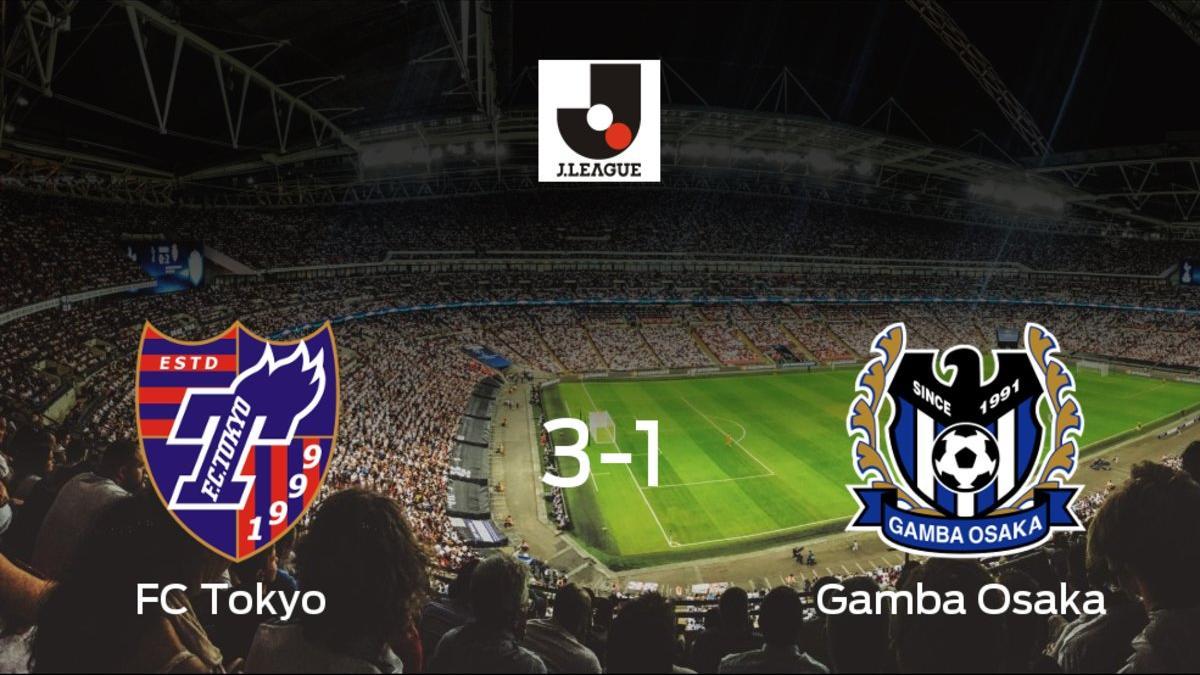 El FC Tokyo gana 3-1 al Gamba Osaka