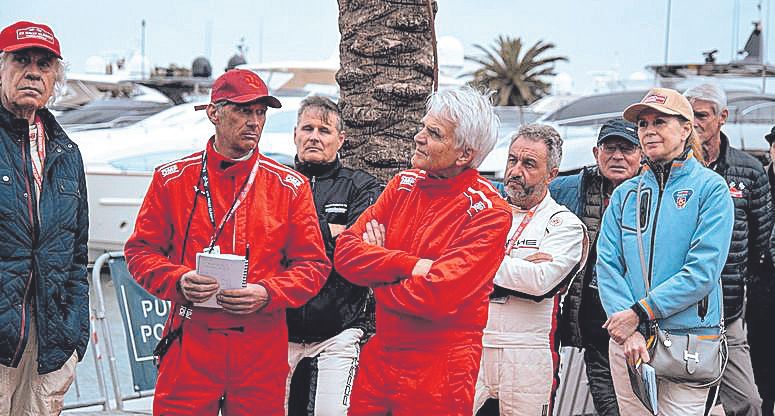 Diethelm Horbach, Horst Lederer, Chris Vogler, Albert Otten, Jaime Domenge Sancho e Yvonne Horbach.