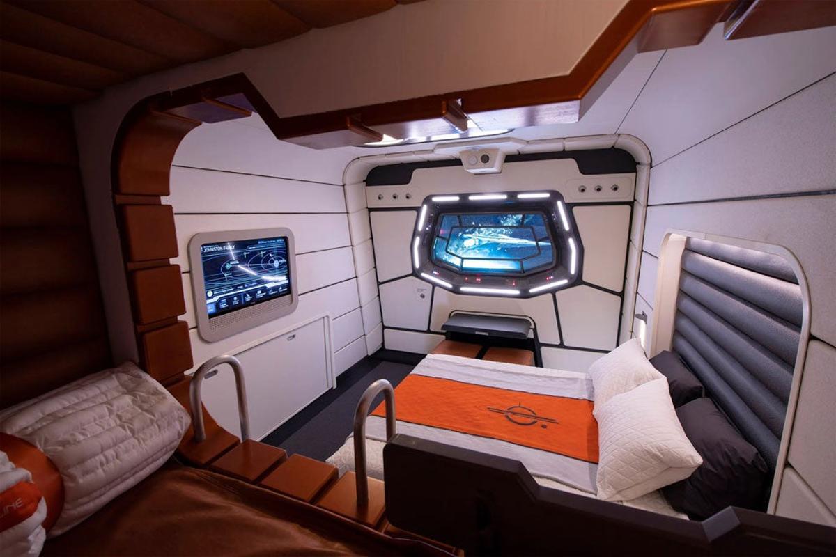 Cabina del Galactic Starcruiser.