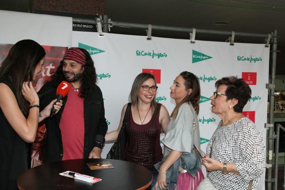 Firma de discos de El Arrebato en El Corte Inglés de Murcia