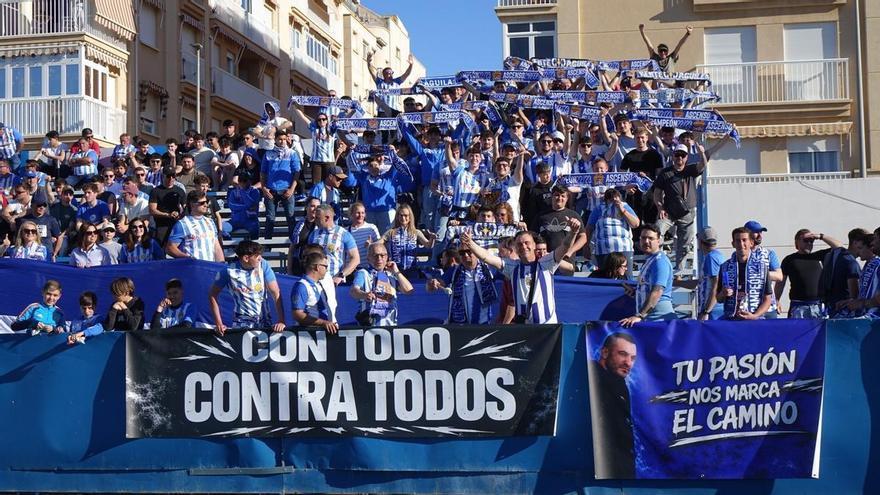 El Águilas FC-Lorca Deportiva se disputará con aficionados en las gradas